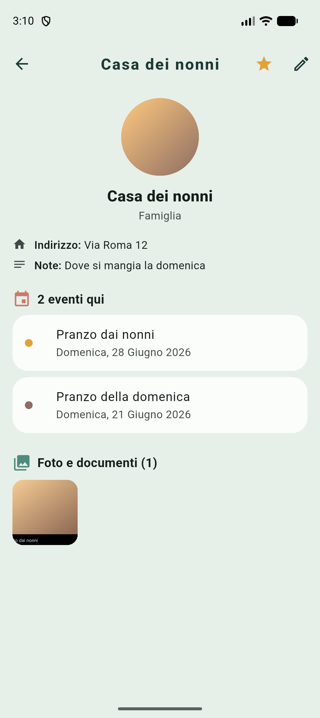 AURA — un luogo con gli eventi e le foto collegate